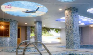 سقف کشسان استخر