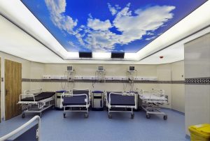 سقف کشسان در بیمارستان