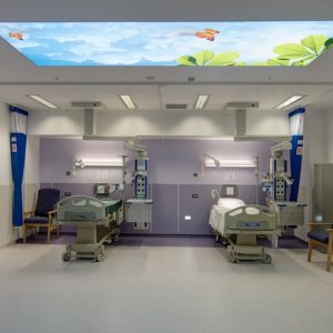 سقف کشسان در بیمارستان