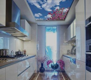 سقف کشسان آشپزخانه